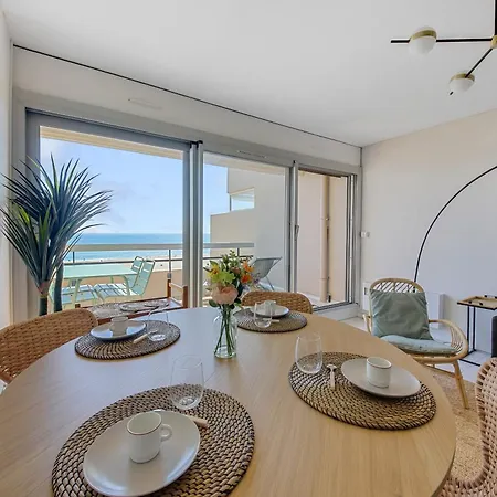 La Perle - Vue Mer, Parking Privee Clos, Traversant ,tv 4k, Fibre Canet-en-Roussillon