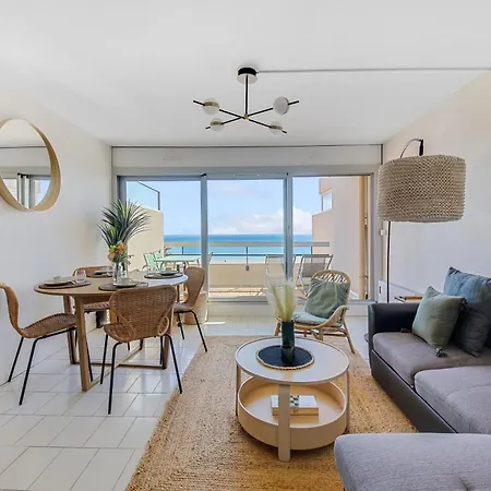 La Perle - Vue Mer, Parking Privee Clos, Traversant ,tv 4k, Fibre Apartment *